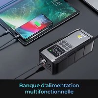 Pompe à air portative AirFlux 100 de GekoGear avec chargeur portable