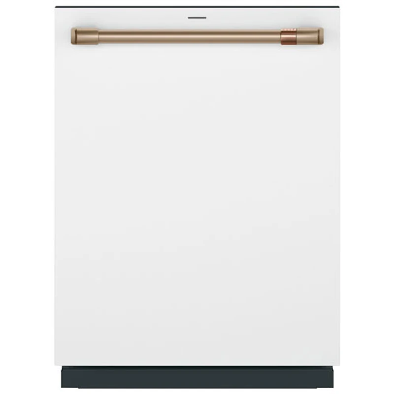 Open Box - Café Customizable Professional 24" 39dB Built-In Dishwasher (CDT888P4VW2) - Matte White - Scratch & Dent