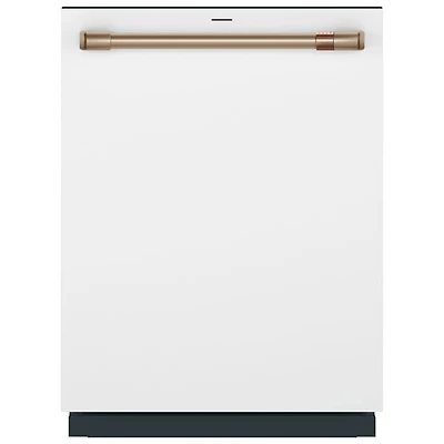 Open Box - Café Customizable Professional 24" 39dB Built-In Dishwasher (CDT888P4VW2) - Matte White - Scratch & Dent