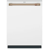 Open Box - Café Customizable Professional 24" 39dB Built-In Dishwasher (CDT888P4VW2) - Matte White - Scratch & Dent