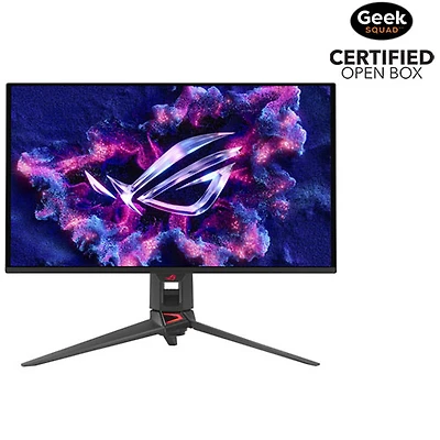 Open Box - ASUS ROG Swift 27" 4K QD-OLED 240Hz 0.03ms G-SYNC Gaming Monitor (PG27UCDM)