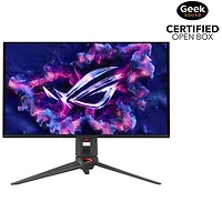 Open Box - ASUS ROG Swift 27" 4K QD-OLED 240Hz 0.03ms G-SYNC Gaming Monitor (PG27UCDM)