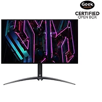 Boîte ouverte - Moniteur de jeu FreeSync DELO WQHD 240 Hz GTG 0,03 ms de 27 po Predator d'Acer (X27U BMIIPRUZX) - Noir