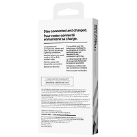 Câble tissé USB-A à Lightning de 1,8 m (5,9 pi) de Best Buy Essentials (BE-MCA6ALW-C) - Exclusivité Best Buy