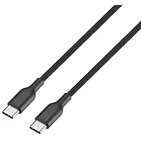 Câble tissé USB-C de 1,8 m (5,9 pi) de Best Buy Essentials (BE-MCA6CCB-C) - Noir - Exclusivité Best Buy
