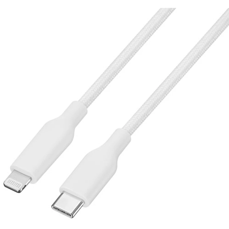 Câble tissé USB-C à Lightning de 1,8 m (5,9 pi) de Best Buy Essentials (BE-MCA6CLW-C) - Exclusivité Best Buy