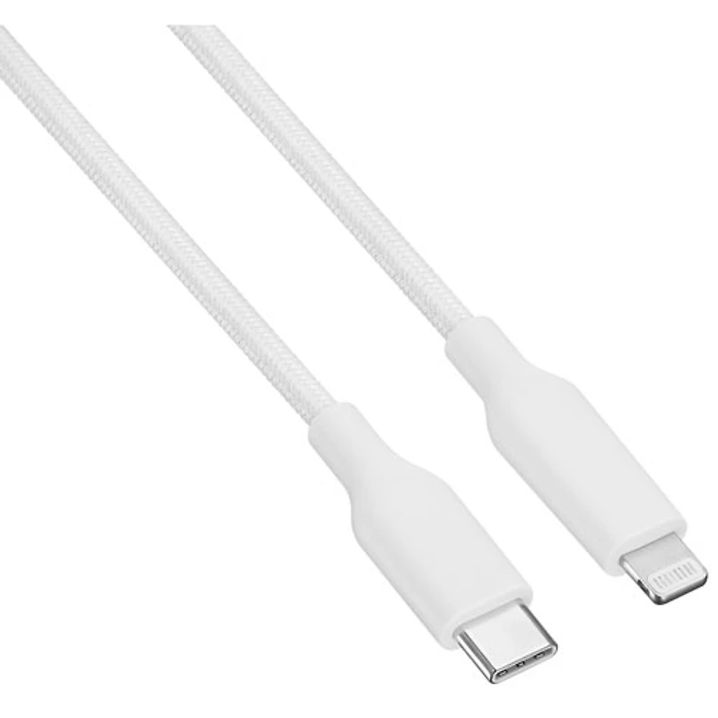 Câble tissé USB-C à Lightning de 1,8 m (5,9 pi) de Best Buy Essentials (BE-MCA6CLW-C) - Exclusivité Best Buy