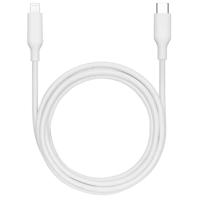 Câble tissé USB-C à Lightning de 1,8 m (5,9 pi) de Best Buy Essentials (BE-MCA6CLW-C) - Exclusivité Best Buy