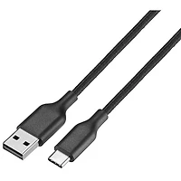 Câble tissé USB-C à USB-A de 3 m (9,8 pi) de Best Buy Essentials (BE-MCA10CAB-C) - Noir - Exclusivité Best Buy