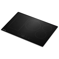 KitchenAid 30" 5-Element Temp Cook Induction Cooktop (KCIT730SSS) - Black Glass/Stainless Steel