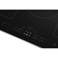 KitchenAid 36" 5-Element Temp Cook Induction Cooktop (KCIT736SSS) - Black Glass/Stainless Steel