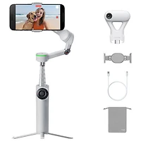 Ensemble avec stabilisateur à cardan Flow 2 Pro d'Insta360 (CINSABQB_FLOW226) - Gris