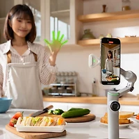 Ensemble avec stabilisateur à cardan Flow 2 Pro d'Insta360 (CINSABQB_FLOW226) - Gris