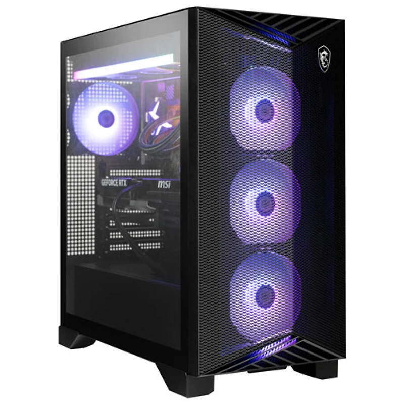 Ordinateur de jeu Aegis ZS2 de MSI (Ryzen R9-9900X d'AMD/RAM 32 Go/SSD 2 To/GeForce RTX 5070 Ti NVIDIA/Windows 11)