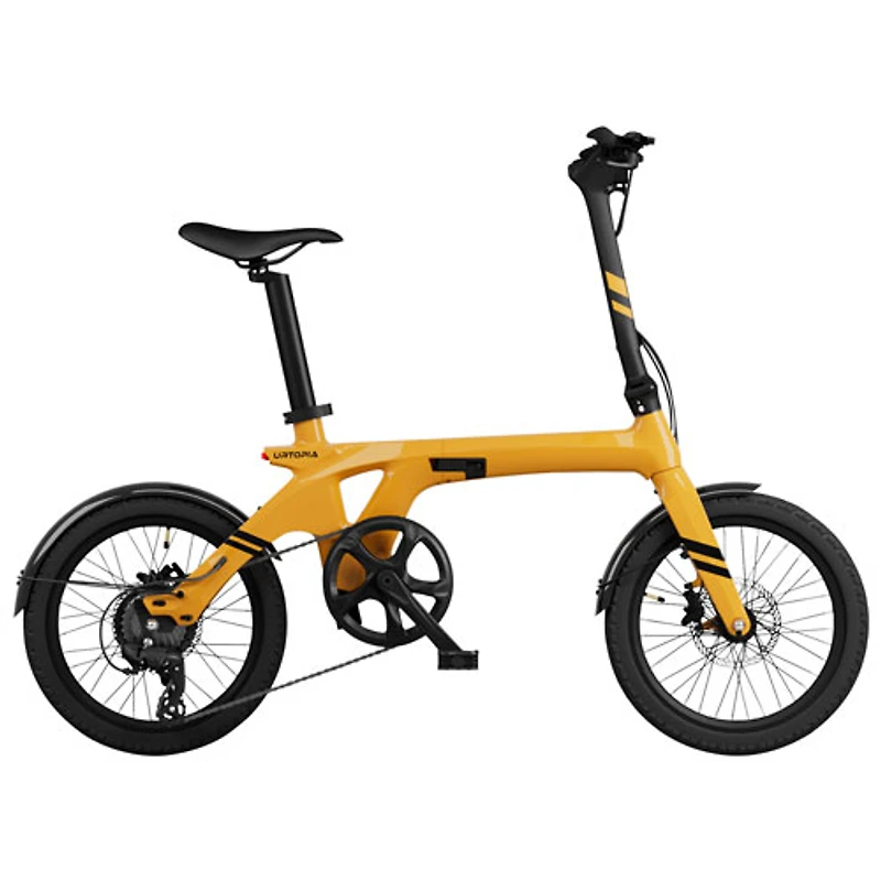 Urtopia Carbon Fold 1 Foldable Electric City Bike (500W/64km Battery Range/32 km/h Top Speed