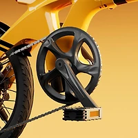 Urtopia Carbon Fold 1 Foldable Electric City Bike (500W/64km Battery Range/32 km/h Top Speed
