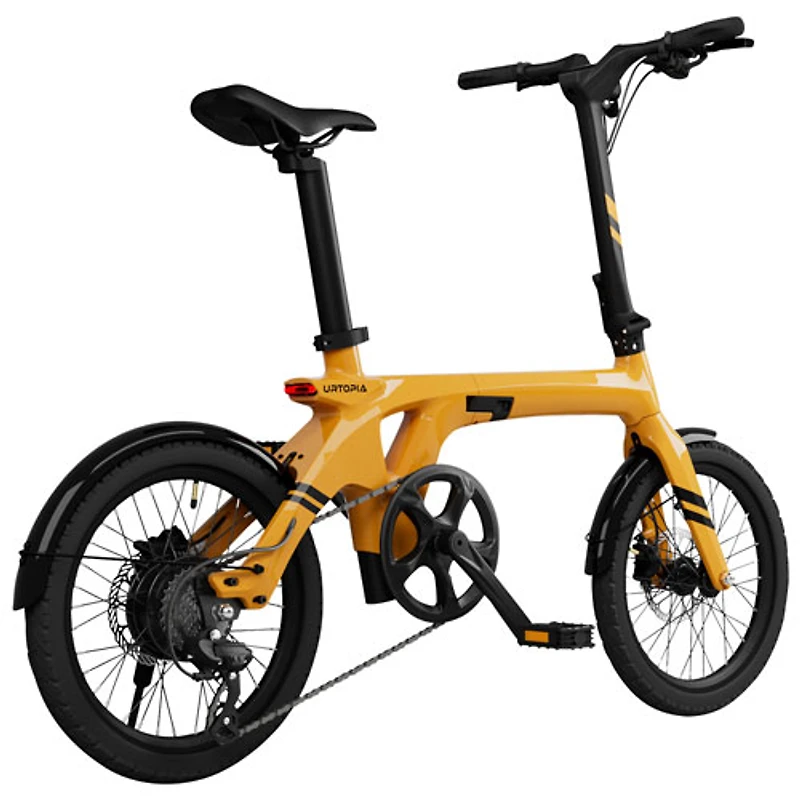 Vélo de ville électrique repliable Carbon Fold 1 d'Urtopia (500 W/autonomie 64 km/vitesse maximale 32 km/h
