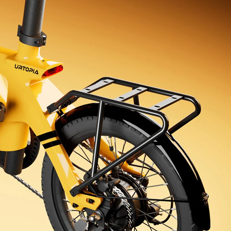 Vélo de ville électrique repliable Carbon Fold 1 d'Urtopia (500 W/autonomie 64 km/vitesse maximale 32 km/h