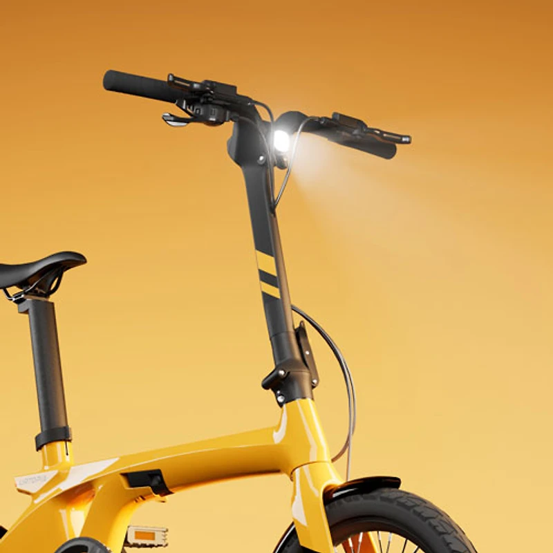 Urtopia Carbon Fold 1 Foldable Electric City Bike (500W/64km Battery Range/32 km/h Top Speed
