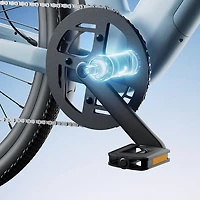 Urtopia Carbon 1 Pro Step-Through Electric City Bike (750W/128km Range/32 km/h Top Speed