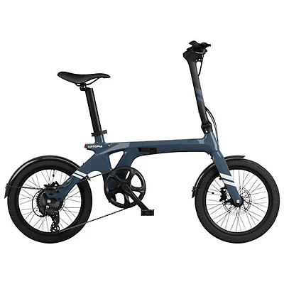 Urtopia Carbon Fold 1 Foldable Electric City Bike (500W/64km Battery Range/32 km/h Top Speed) - Yellow