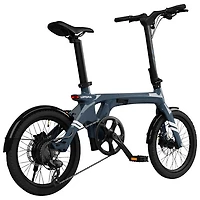 Urtopia Carbon Fold 1 Foldable Electric City Bike (500W/64km Battery Range/32 km/h Top Speed) - Yellow