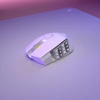 Corsair Scimitar Elite SE MMO 33000 DPI Bluetooth Gaming Mouse - White - Only at Best Buy