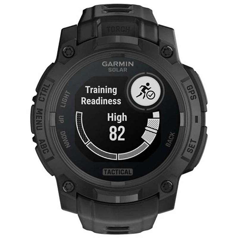 Montre intelligente multisport Bluetooth de mm Instinct 3 édition Solar Tactical de Garmin