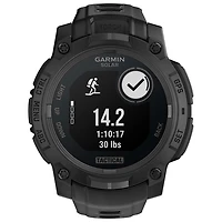 Montre intelligente multisport Bluetooth de mm Instinct 3 édition Solar Tactical de Garmin
