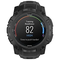Montre intelligente multisport Bluetooth de 45 mm à écran AMOLED Instinct 3 édition Tactical de Garmin - Noir