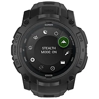 Montre intelligente multisport Bluetooth de 45 mm à écran AMOLED Instinct 3 édition Tactical de Garmin - Noir