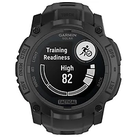 Garmin Instinct 3 Solar Tactical Edition 50mm Bluetooth Multisport Smartwatch - Black