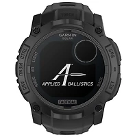 Garmin Instinct 3 Solar Tactical Edition 50mm Bluetooth Multisport Smartwatch - Black