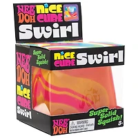 NeeDoh Swirl Nice Cube Squeeze Toy