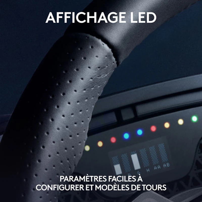 Volant de course PRO de Logitech G pour PS5/PS4/PC