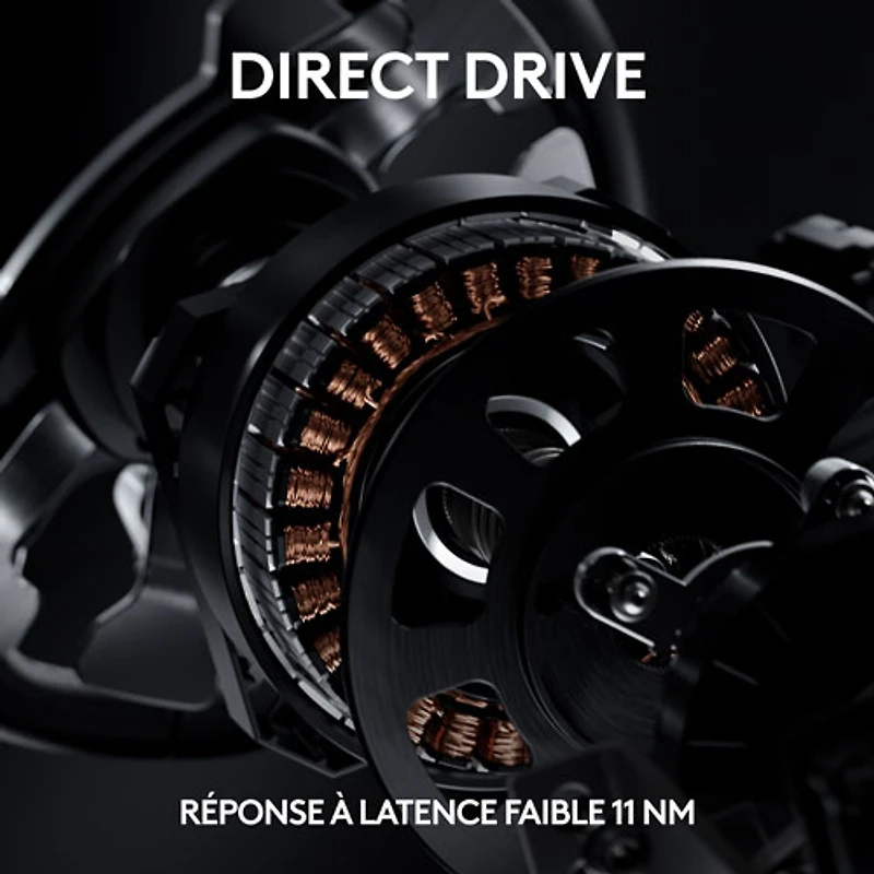 Volant de course PRO de Logitech G pour PS5/PS4/PC