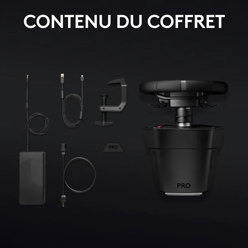 Volant de course PRO de Logitech G pour Xbox Series X|S et Xbox One/PC