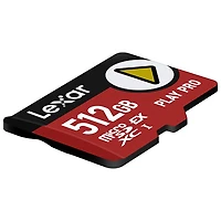 Lexar PLAY PRO 512GB 900MB/s microSDXC Memory Card