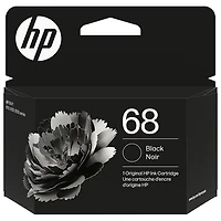 Cartouche d'encre noire originale 68 de HP