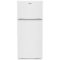 Open Box - Whirlpool 29" 16.3 Cu. Ft. Top Freezer Refrigerator (WRTX5328PW) - White - Perfect Condition
