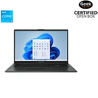 Boîte ouverte - Portable de 15,6 po Vivobook Go 15 d'ASUS - Noir mixte (Core i3-N305 d'Intel/RAM 8 Go/SSD 512 Go/Windows 11)