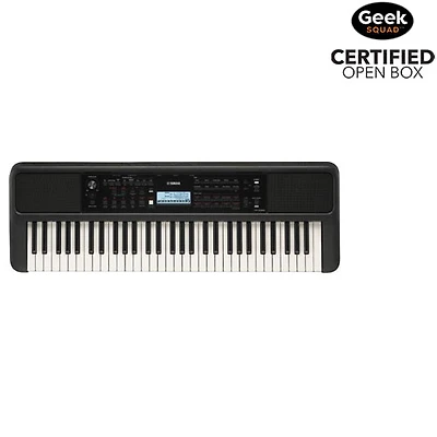 Boîte ouverte - Clavier électrique portatif à 61 touches PSRE383 de Yamaha