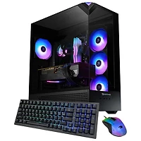 Ordinateur de jeu Slate 9 d'iBUYPOWER - Blanc (Core i9-14900KF d'Intel/RAM 32 Go/SSD 2 To/RTX 5070 12 Go/Windows 11)