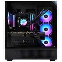 Ordinateur de jeu Slate 9 d'iBUYPOWER - Blanc (Core i9-14900KF d'Intel/RAM 32 Go/SSD 2 To/RTX 5070 12 Go/Windows 11)