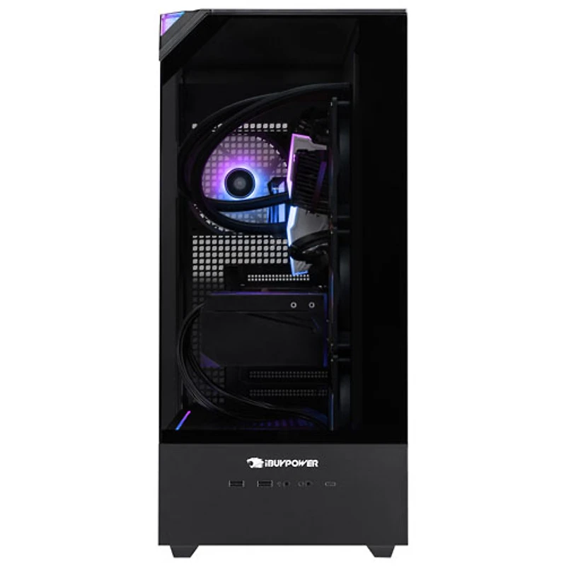 Ordinateur de jeu Slate 9 d'iBUYPOWER - Blanc (Core i9-14900KF d'Intel/RAM 32 Go/SSD 2 To/RTX 5070 12 Go/Windows 11)