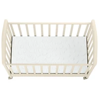 Protège-matelas pour lit de bébé Biologique de luxe Oops de Simmons