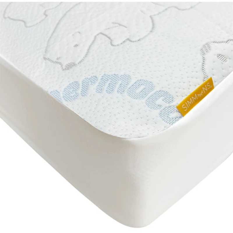 Matelas pour lit de bébé antibactérien et perméable à l'air avec protège-matelas Cooltech de Simmons