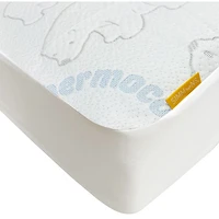 Matelas pour lit de bébé antibactérien et perméable à l'air avec protège-matelas Cooltech de Simmons