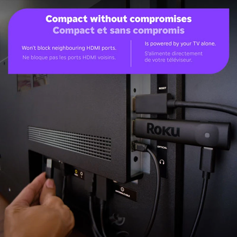 Roku Streaming Stick Plus 4K Media Streamer with Remote