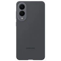 Samsung Silicone Fitted Soft Shell Case for Galaxy S25 Edge - Black